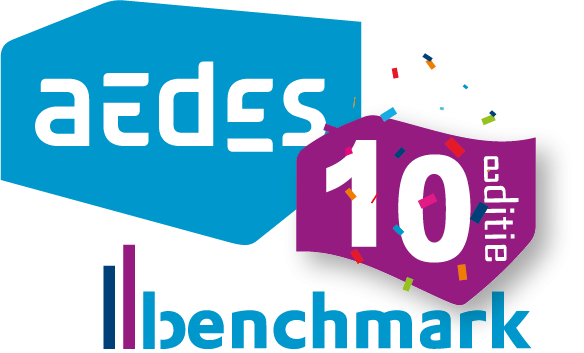 Jubileum Logo 10 Jaar Benchmark RGB